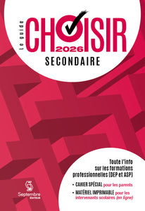 Guide Choisir - Secondaire 2026