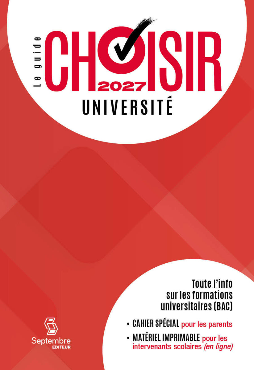 Guide Choisir Université 2027